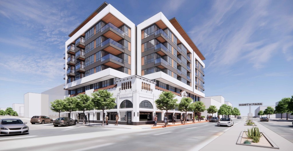 7-story apartment complex proposed near North Park sign in 100-year-old building – San Diego Union-Tribune
