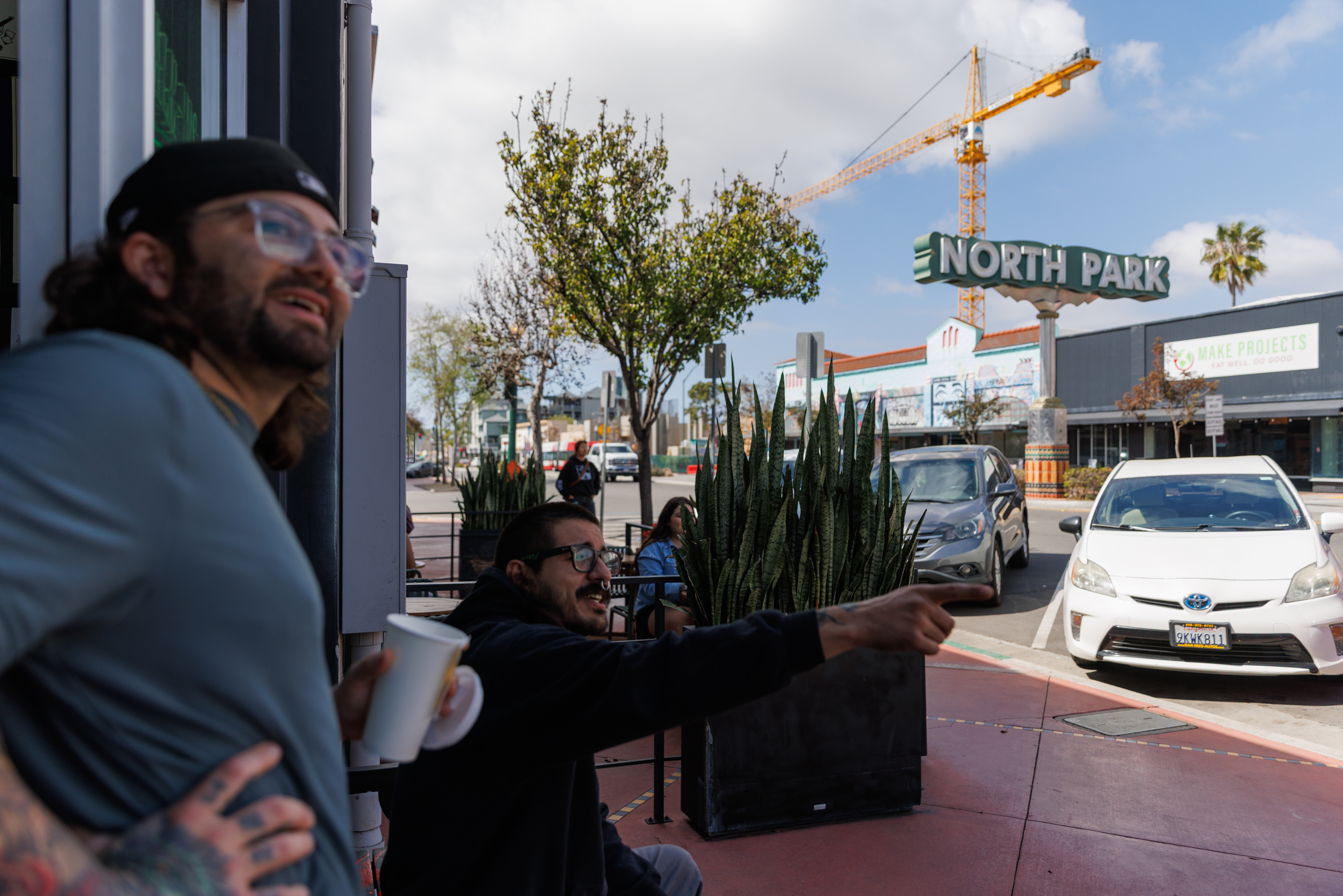 Tattoo artists Ramon Silva, left, and Dave Luck speak about...