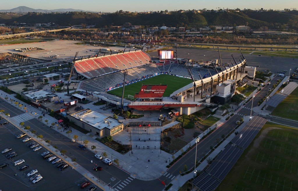 Snapdragon Stadium will host 11 Olympic soccer matches in 2028
