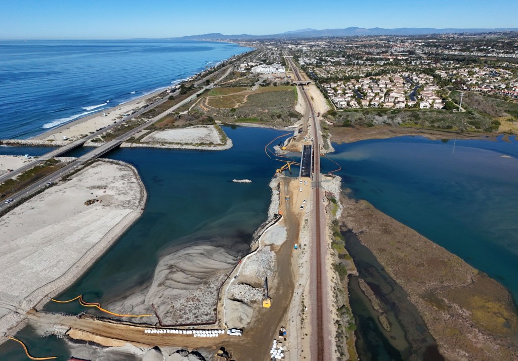 Coastal train service suspended this weekend in San Diego County