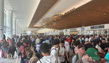 Long TSA lines at San Diego Airport but no ICE agents at the moment – San Diego Union-Tribune