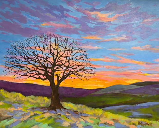 "Andy's Place" by Holly Given is part of a new exhibition at Art Scene West gallery in Seaport Village titled "Natures Narrative." (Art Scene West)