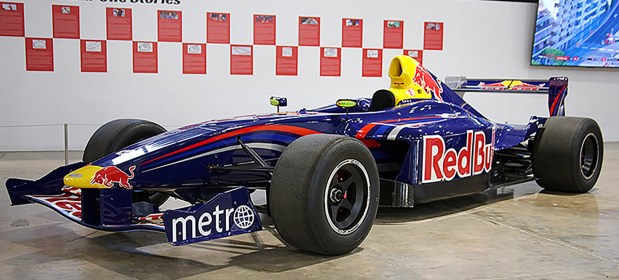 2003 Tatuus Formula Renault Red Bull, part of the "Formula One Stories" exhibition at the San Diego Automotive Museum. (Greg Smith)