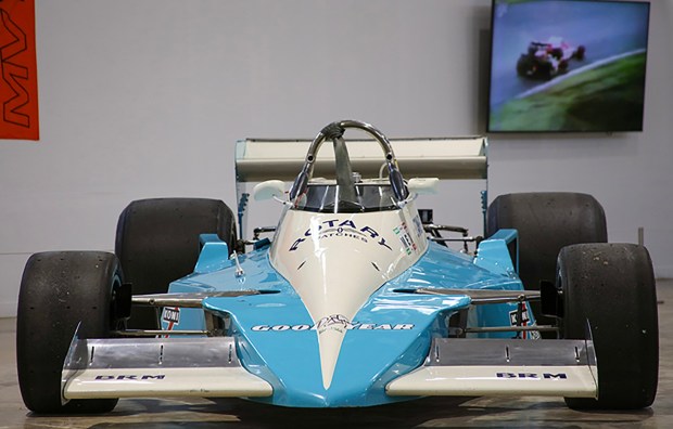 1977 BRM P207, part of the "Formula One Stories" exhibition at the San Diego Automotive Museum. (Greg Smith)