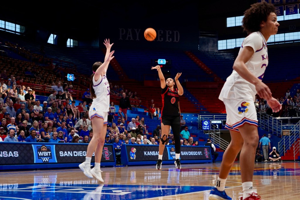 Aztecs' season ends with WBIT loss to Kansas