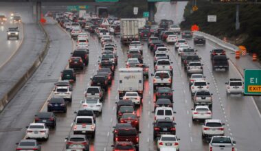 South I-805 near I-8 closed after fiery fatal crash involving big rig