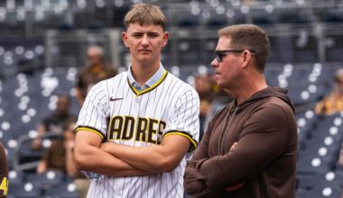 Padres prospect Kruz Schoolcraft has size, skills to become one of minors' best pitchers