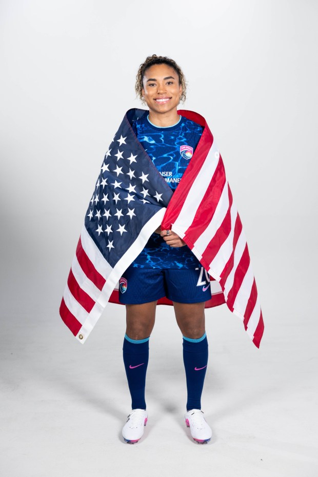 Catarina Macario has appeared in 29 matches for the United States Women's National Team. (San Diego Wave)
