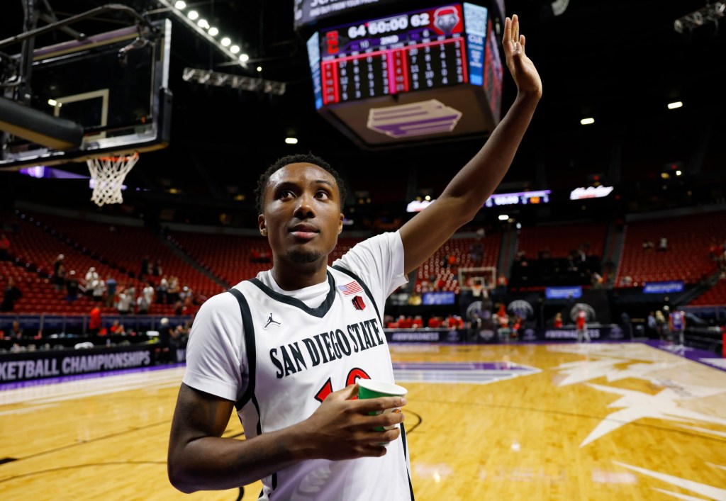 SDSU guard BJ Davis appears headed for the transfer portal