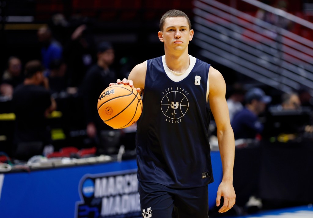 New dad Drake Allen has every reason to smile heading into Sunday’s NCAA Tournament game