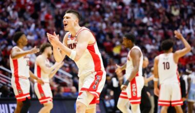 Wildcats are shooting stars in runaway win over Long Island at Viejas Arena