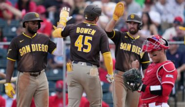 Jase Bowen's grand slam powers Padres in win over Angels
