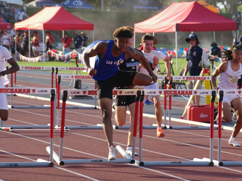 Mater Dei Catholic's Jasir Fonenot hopes to finish fast after being slowed by an injury