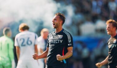 San Diego FC allows late goal, draws at home; Wave win on the road