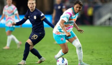 Wave excited by midfielder Gia Corley's play — and her potential