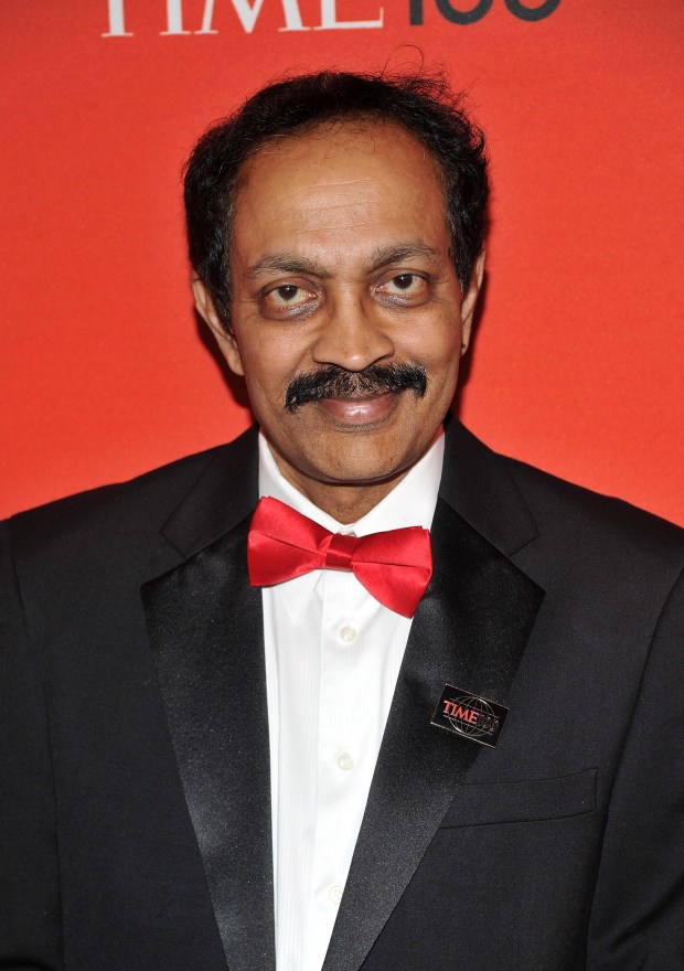 UC San Diego neurologist V.S. Ramachandran seen attending the TIME 100 Gala at Lincoln Center on April 26, 2011, in New York wrote in an email released by the Justice Department, "I don't have a problem with my lab being funded by Epstein." (Stephen Lovekin/Getty Images for TIME)