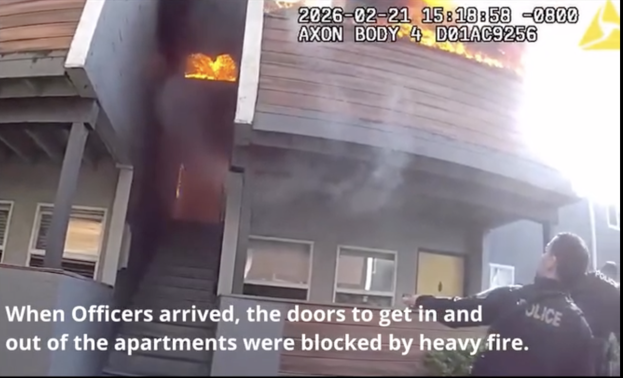 Milpitas first responders rescue family trapped by apartment fire