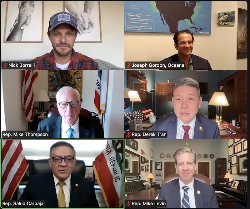 California Congressmembers Say Offshore Drilling Threatens Military Readiness, Coastal Economies