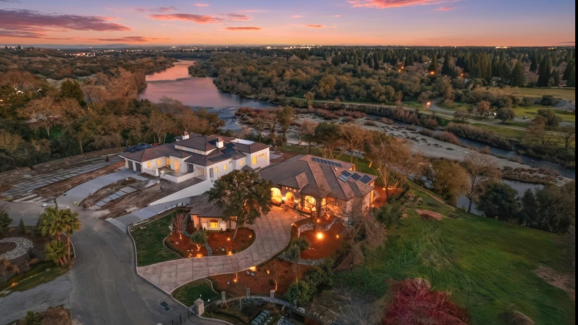 Fair Oaks riverfront estate seeks record $4.5 million sale