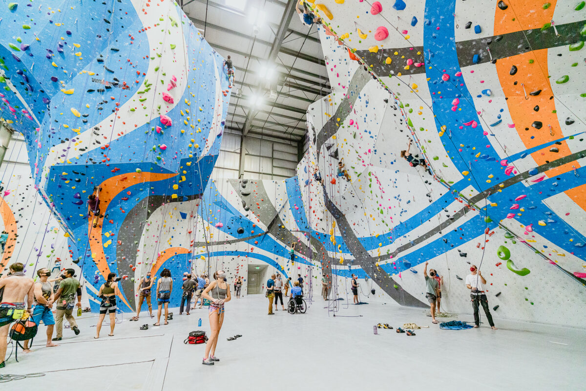 Sender One LAX rock climbing gym