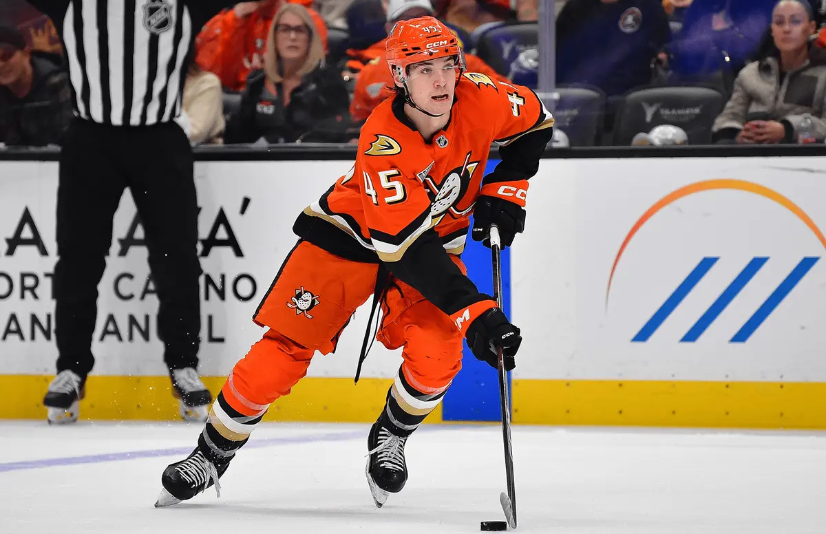 Ducks’ Beckett Sennecke fined for embellishment