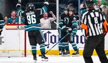 Sherwood Scores Late GWG! Sharks Pull Out 7-5 Thriller Over Habs