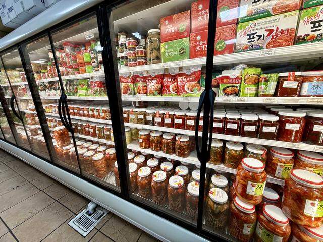 La Riviera's Smile Market at 2950 Bradshaw Road sells a wide variety of kimchi, including a version they make in house.