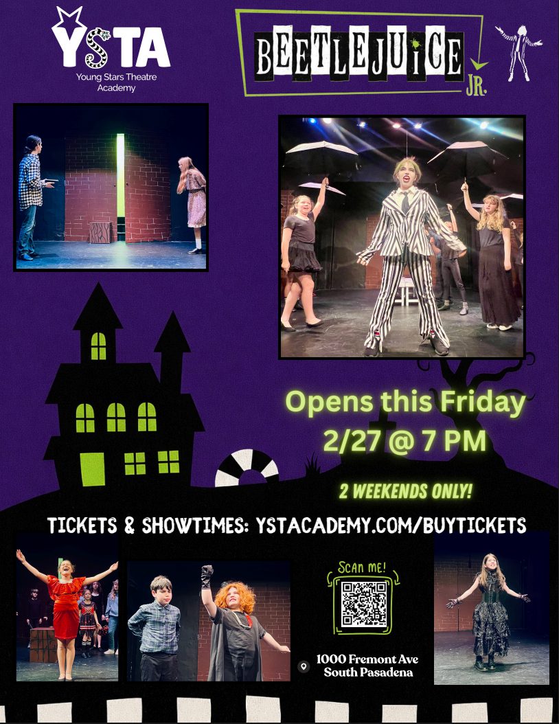 PHOTO: YSTA | The South Pasadenan | BeetleJuice Jr. Flyer