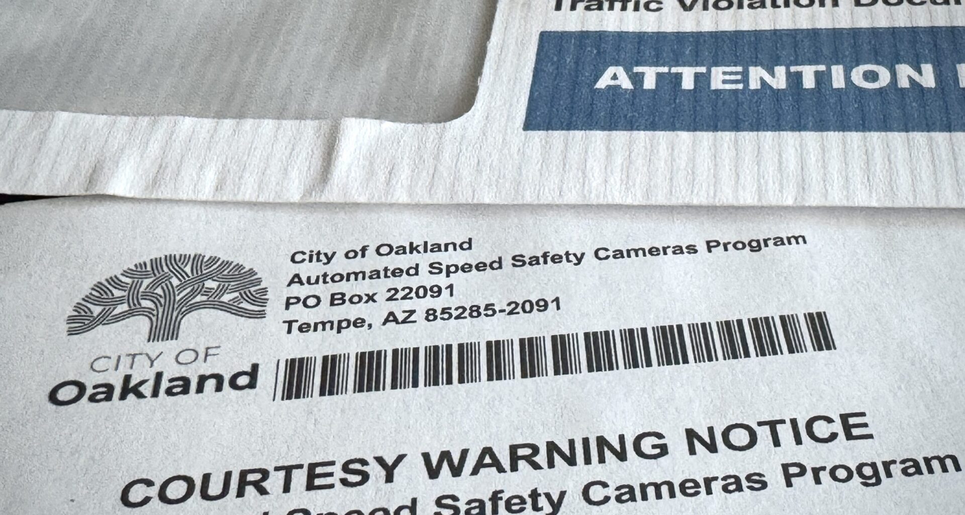 New Oakland speed cameras send 70K warnings in first month 