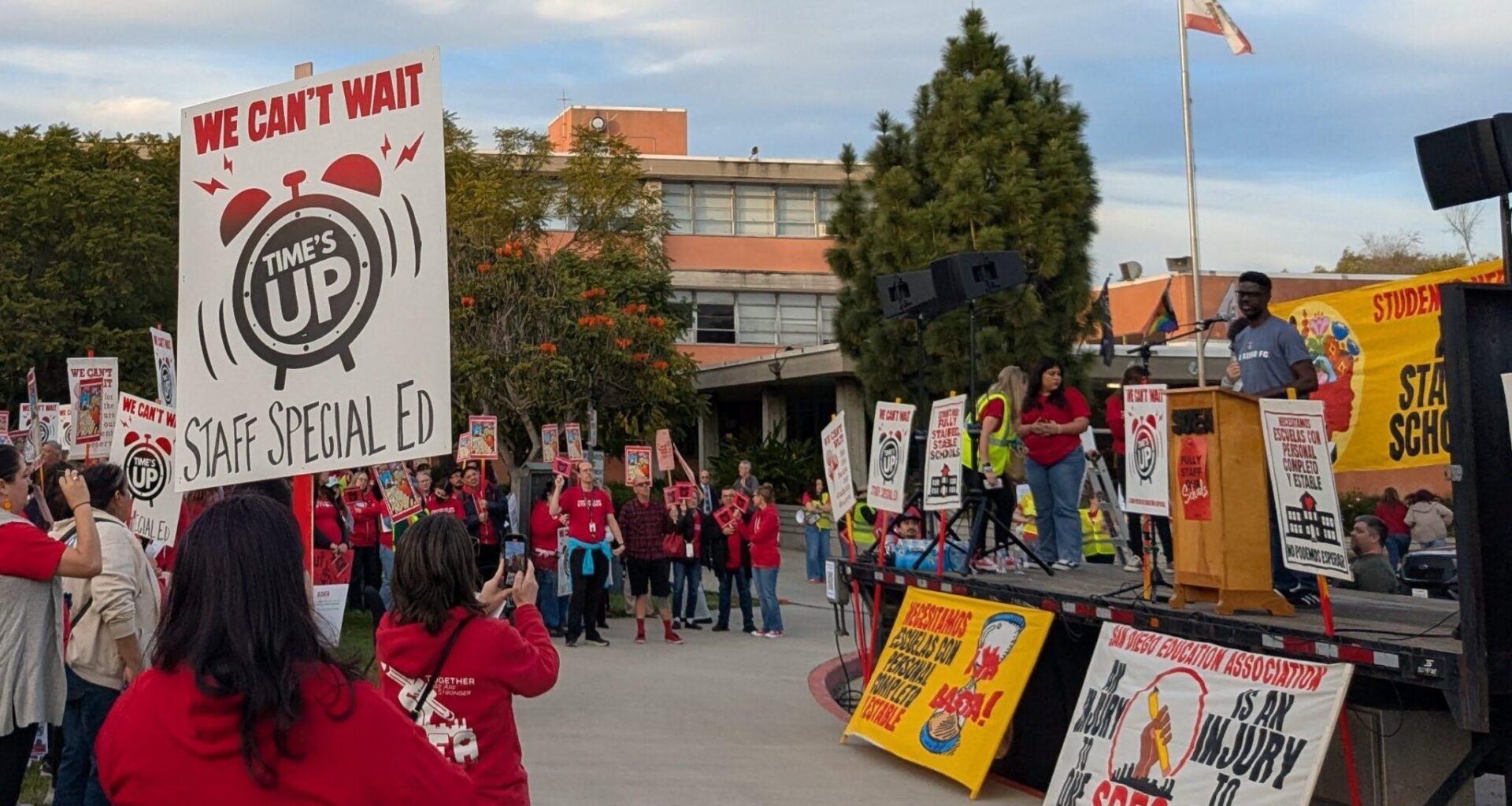 Wave of California teacher strikes ‘is no coincidence’
