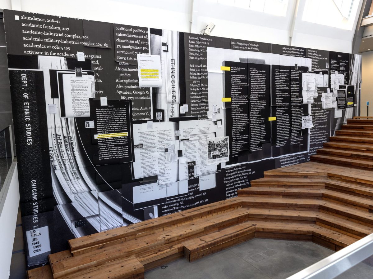 New mural at BAMPFA shows a ‘constellation of ideas’ threatened by war on DEI