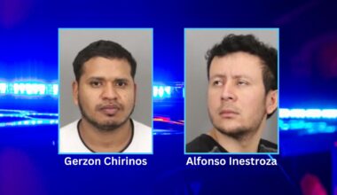 DPS officers arrested Gerzon Chirinos and Alfonso Inestroza and charged them with killing 24-year-old mother Kembery Chirinos-Flores.