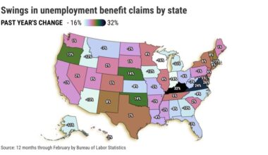 Jobless claims dip as layoffs surge – Orange County Register