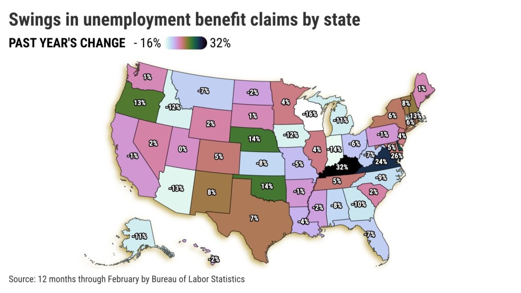 Jobless claims dip as layoffs surge – Orange County Register
