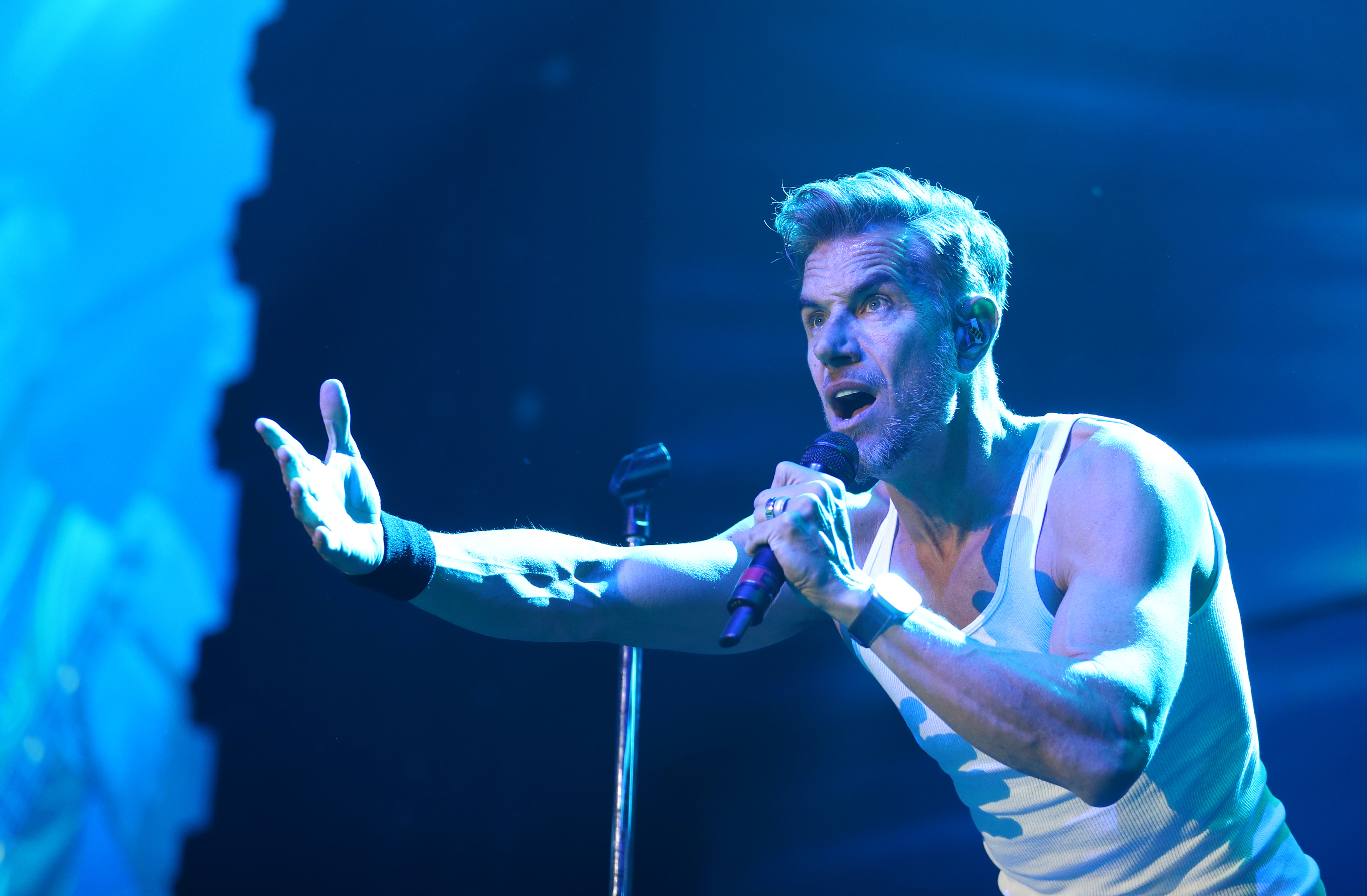 Nick Hexum of 311 performs during the 2023 KROQ Almost...