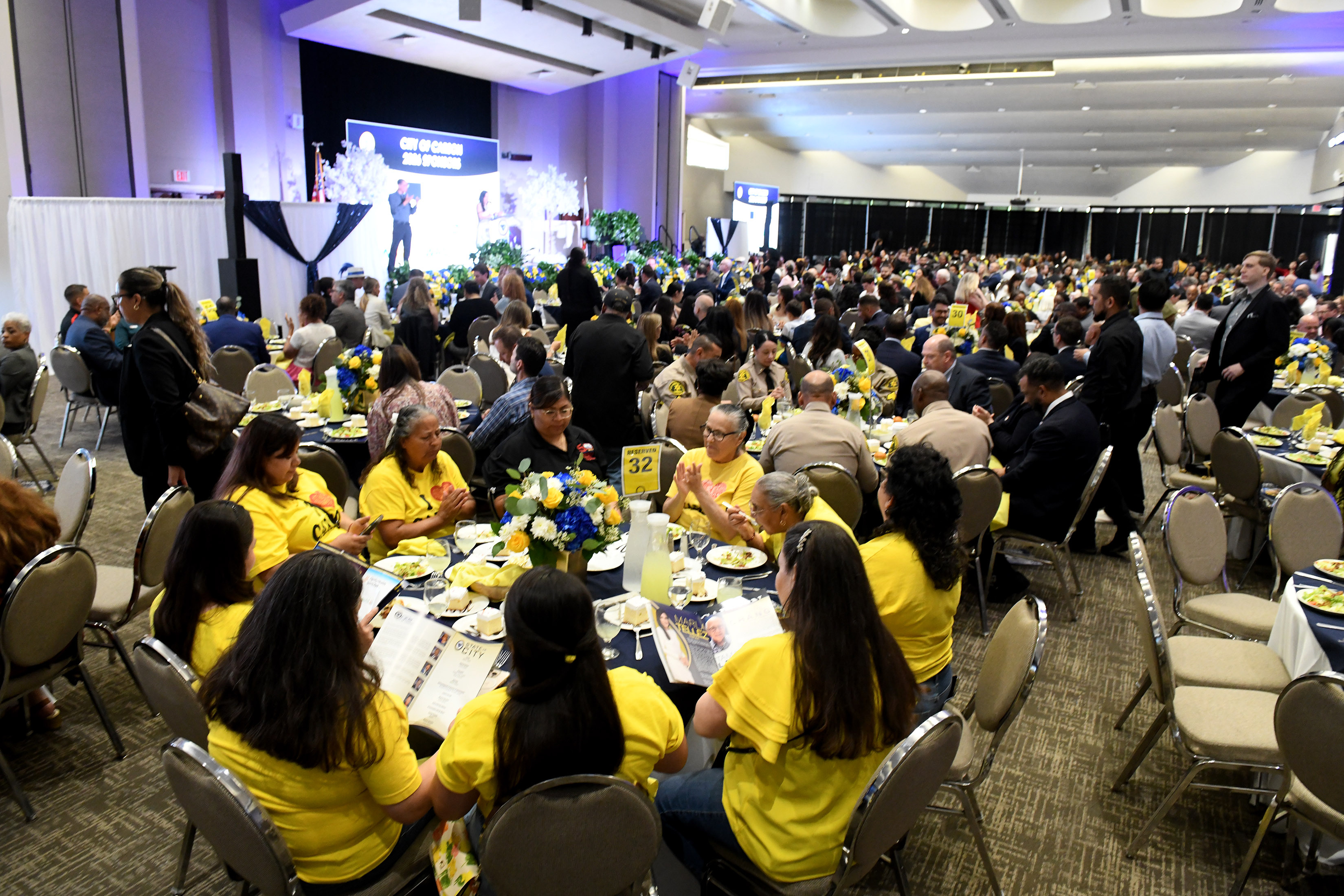 Residents, business and city representatives gather for the annual State...