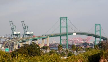 Vincent Thomas Bridge closure starts Nov. 1, will spur overnight lane closures – Orange County Register