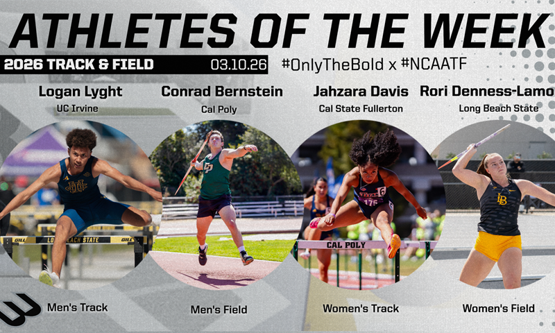 UC Irvine's Lyght, Cal Poly's Bernstein, Cal State Fullerton's Davis and Long Beach State's Denness-Lamont Collect First Weekly Honors of the Season
