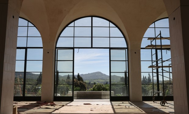 The main room of The Junction, located at the former site of The Villa, is under construction in Santa Rosa on Tuesday, March 10, 2026. (Christopher Chung/The Press Democrat)