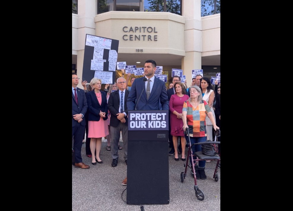 Assemblyman Tangipa speaks at Sacramento Rally