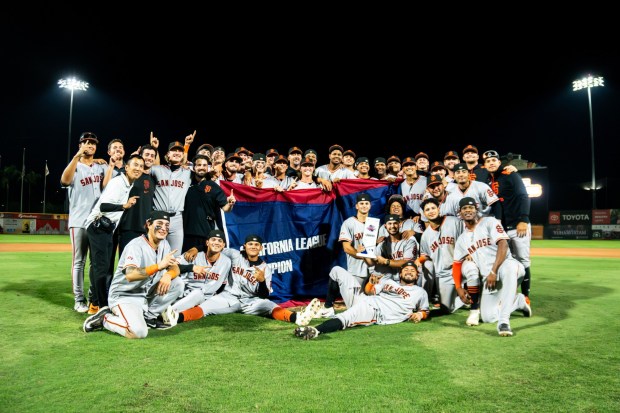 Last season, the San Jose Giants captured the franchise's first California League title since 2021. It was San Jose's seventh title since it became a Giants affiliate in 1988.SHELLY VALENZUELA/SAN JOSE GIANTS