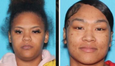 Teiah Fitzgerald (left), 25, and Mia Keobounleuang, 24, were arrested Thursday after Fresno police linked them to multiple retail thefts at stores across the city and recovered several thousand dollars in stolen property from their residence.