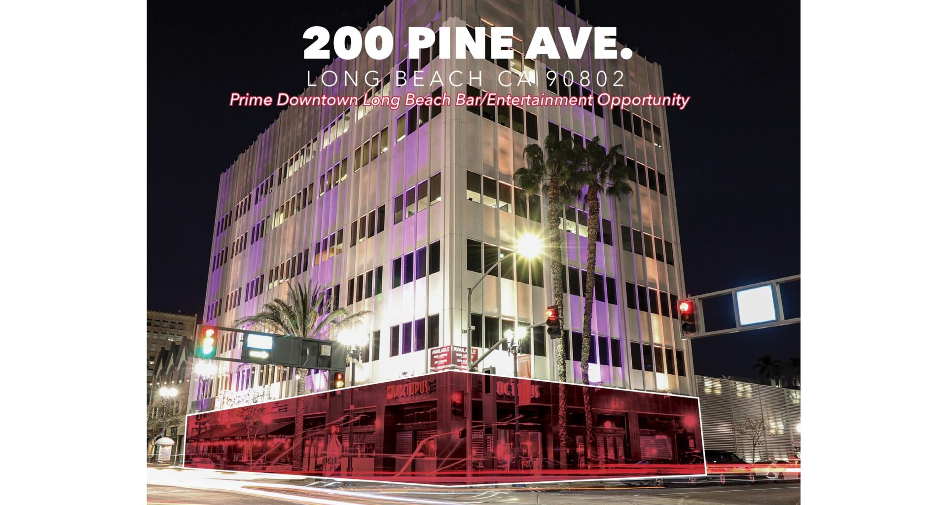 Bascom Group Leases Prime Downtown Long Beach Vacant Ground Floor Retail Space to the Dirty Birds Restaurant, a Popular San Diego Restaurant and Sports Bar, Featuring Chicken Wings