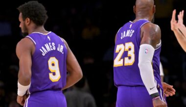 LeBron’s pass to Bronny for 3 was NBA’s first father-son assist – NBC Los Angeles