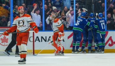 Höglander sits, Lankinen starts for Canucks vs. Ducks