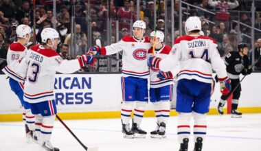 Canadiens needed to firm up details on California trip. They return with the same task