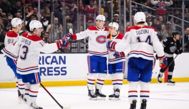 Canadiens needed to firm up details on California trip. They return with the same task