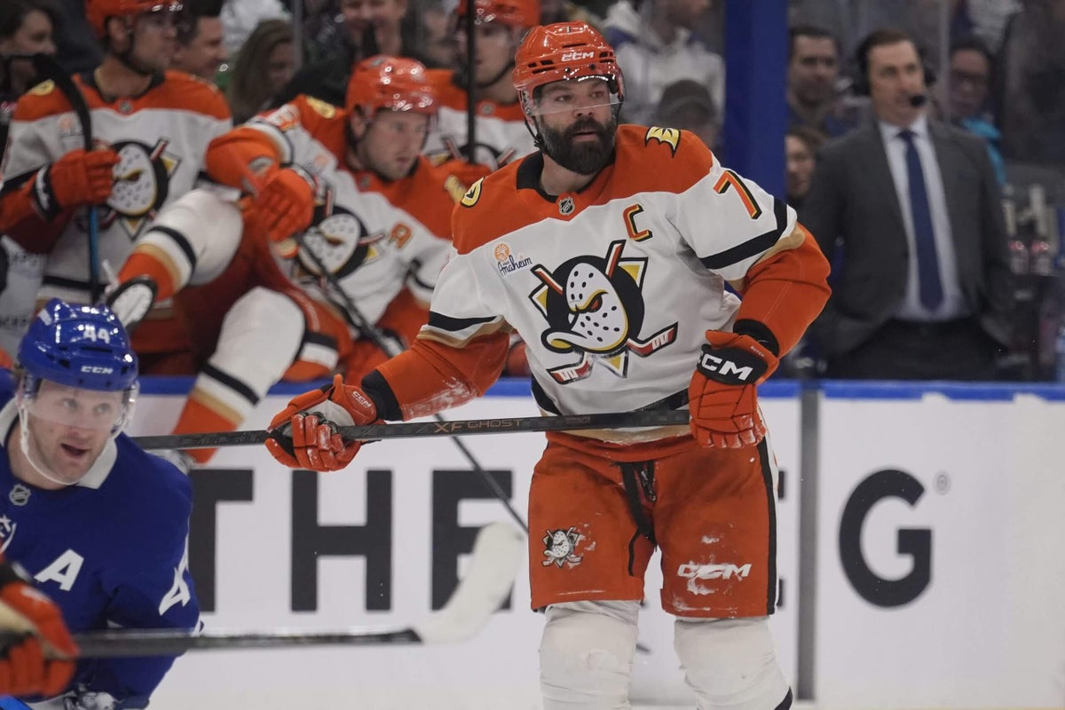 Ducks’ Radko Gudas to have phone hearing for knee-on-knee hit to Auston Matthews