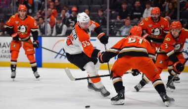 Flyers a cut above Anaheim in 3-2 overtime victory on West Coast opener