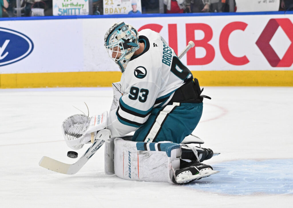 San Jose Sharks Reassign Laurent Brossoit – Pro Hockey Rumors